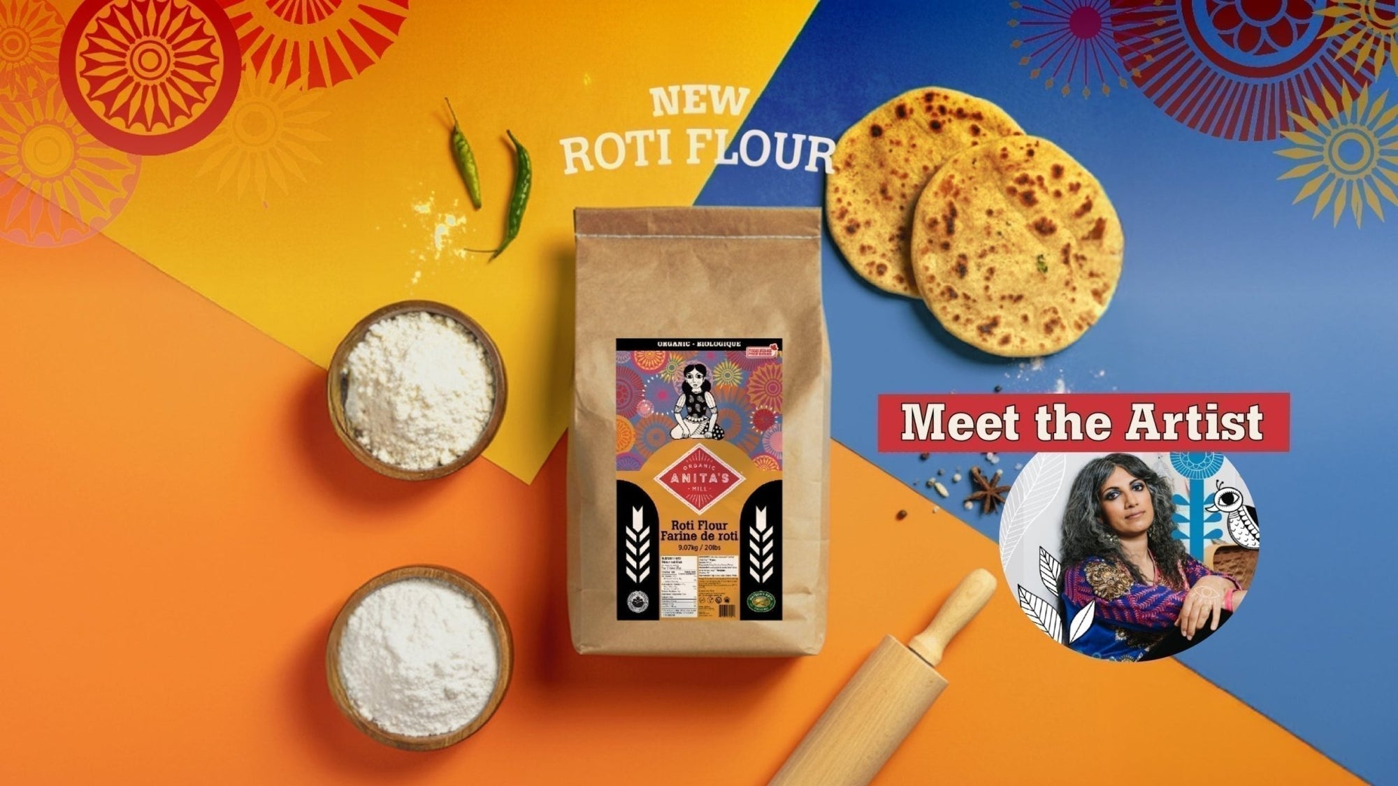 Anita’s Organic Mill x Sandeep Johal: A Diwali Collaboration Rooted in Tradition and Artistry