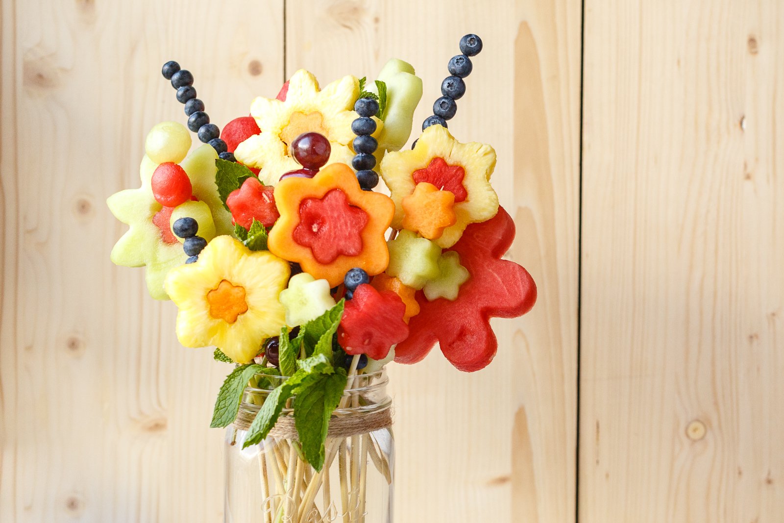 How to Make an Edible Bouquet - Super Healthy Kids