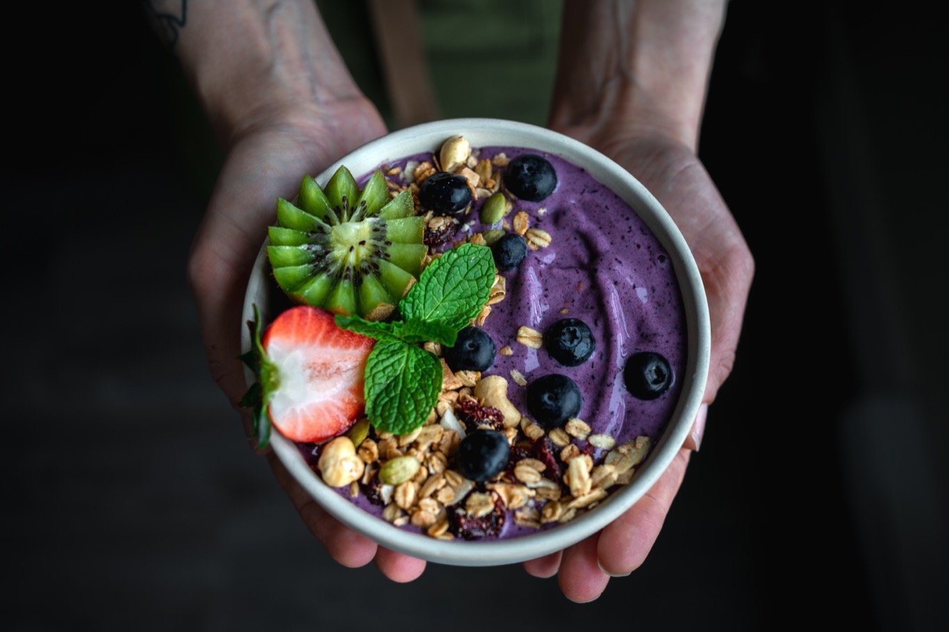 Blueberry Smoothie Bowl