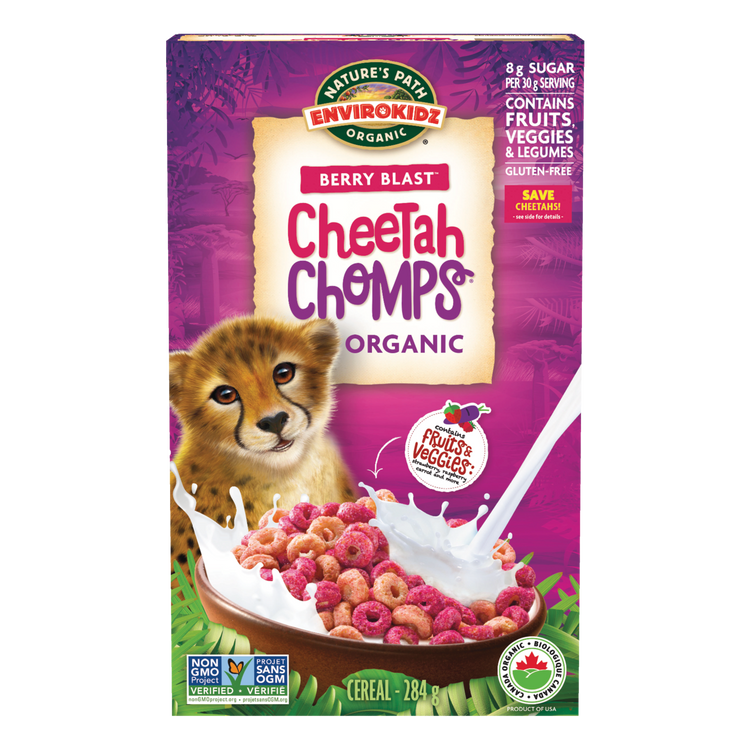 Cheetah Chomps Cereal, 284 g Box