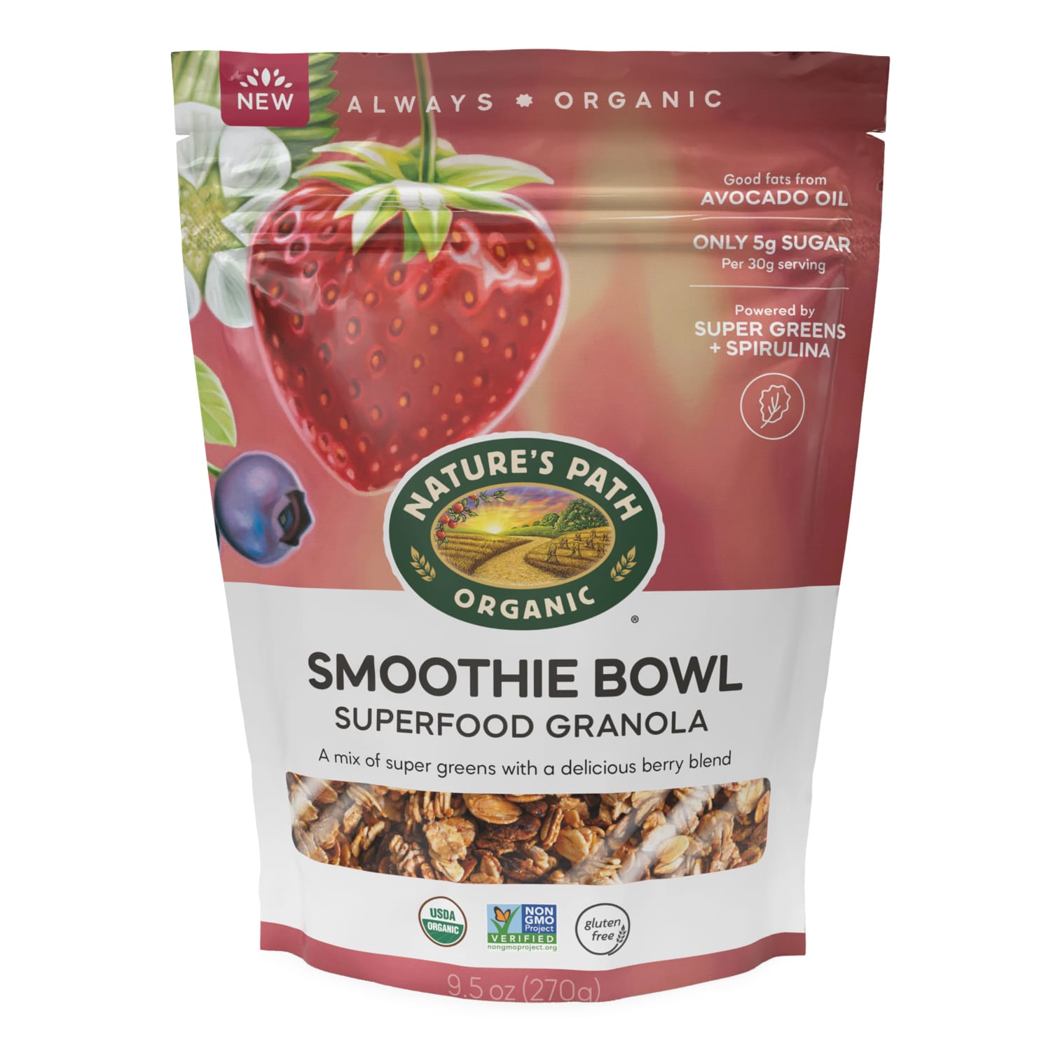 Smoothie Bowl Superfood Granola – Nature's Path