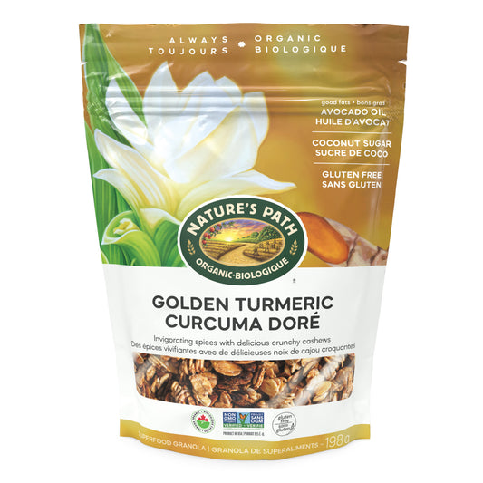 Golden Turmeric Granola, 198 g Pouch, Pack of 6