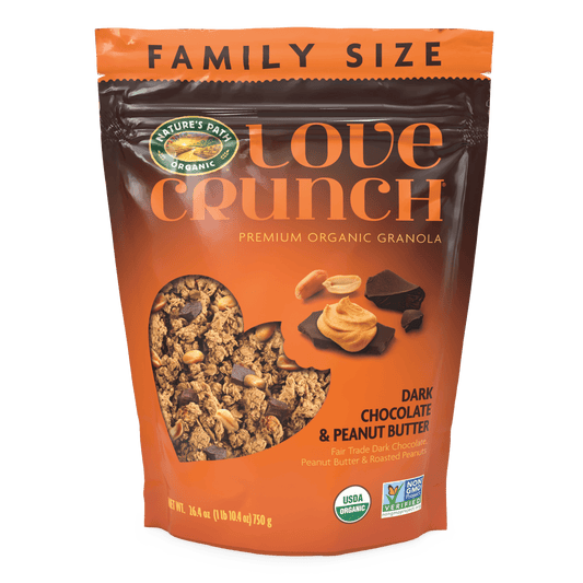 Dark Chocolate & Peanut Butter Granola, 26.4 oz Pouch