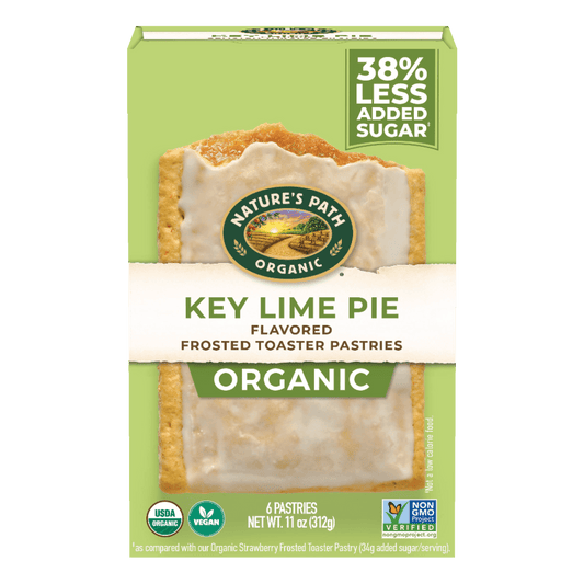 Less Sugar Frosted Key Lime Pie Toaster Pastries, 11 oz Box