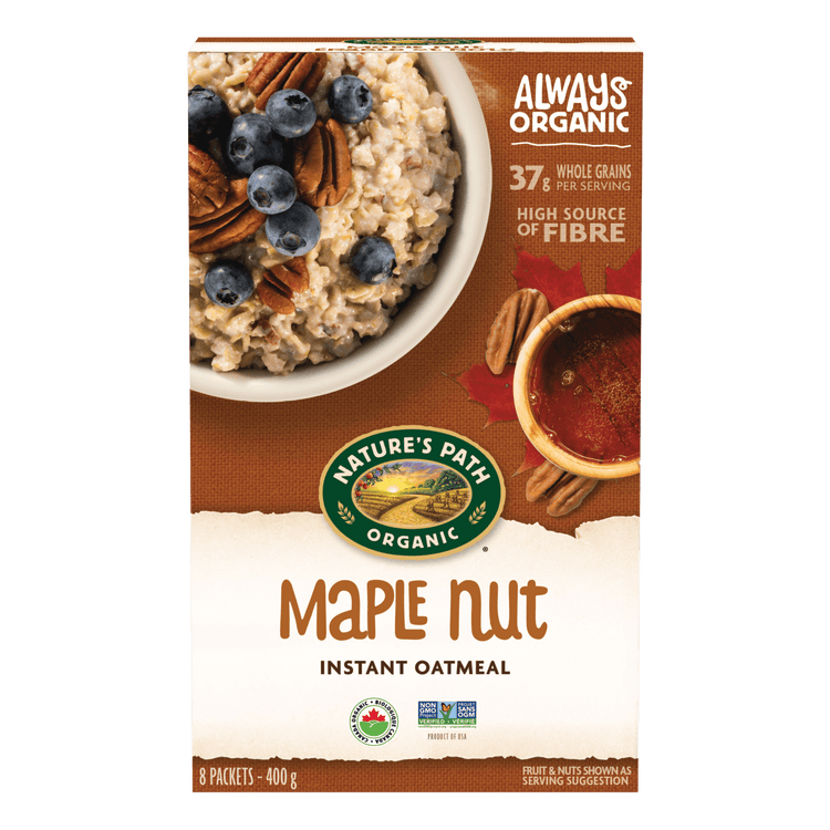 Maple Nut Oatmeal, 400 g Box