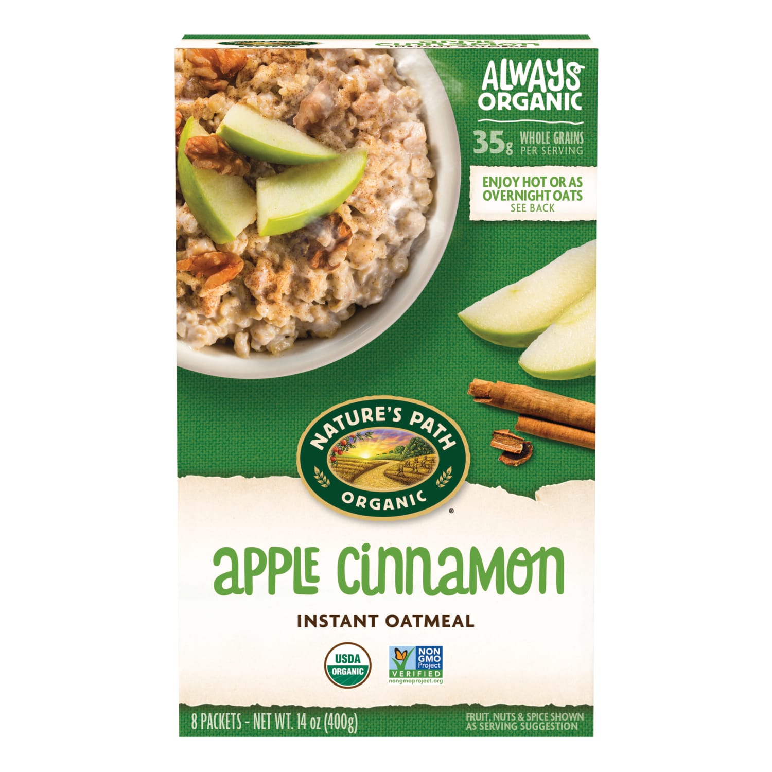 Apple Cinnamon Oatmeal – Nature