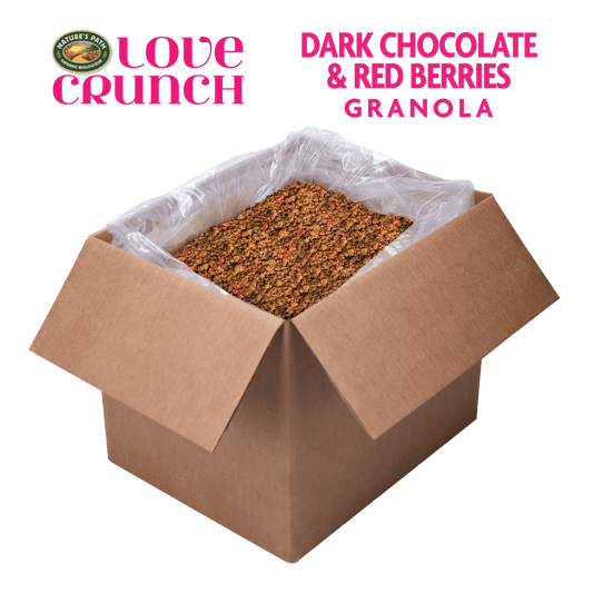 Dark Chocolate & Red Berries Granola, 240 oz Bulk Box