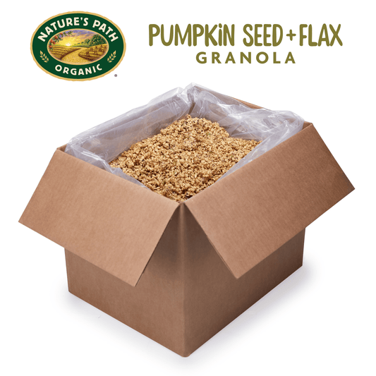 Pumpkin Seed + Flax Granola, 25 lb Bulk Box