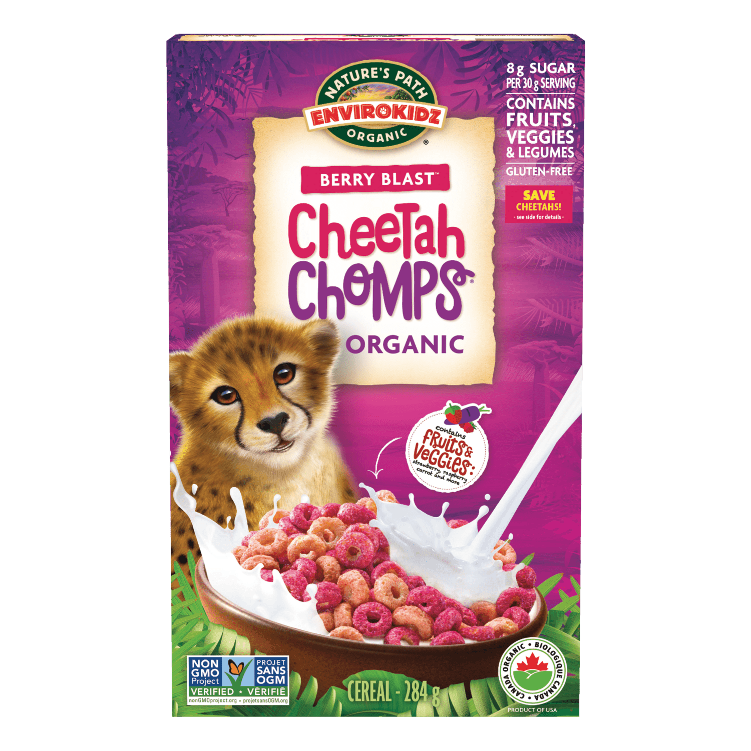 Cheetah Chomps Cereal – Nature's Path