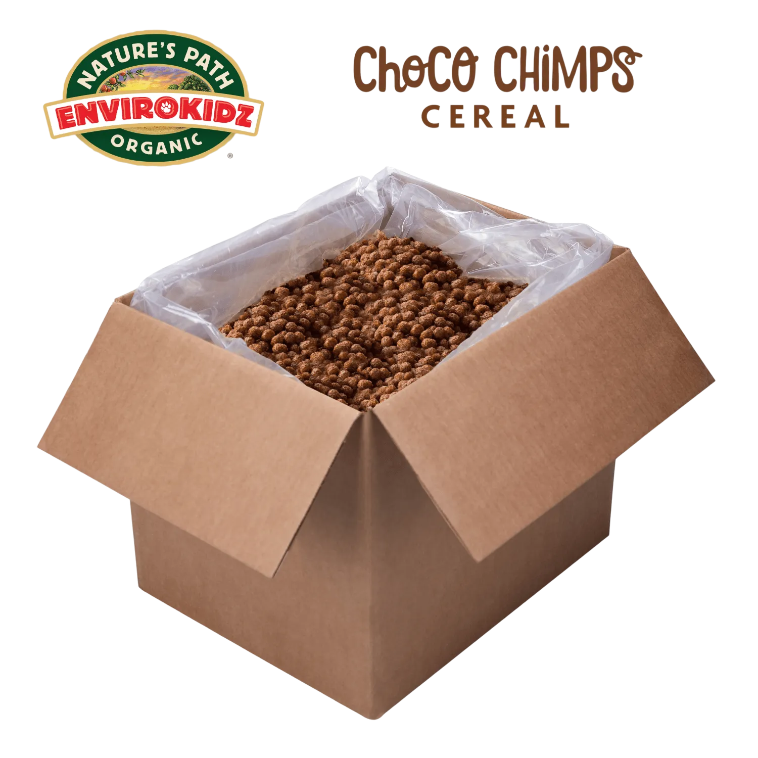ナッツ Choco Chimps Cereal Bulk Box – Nature's Path