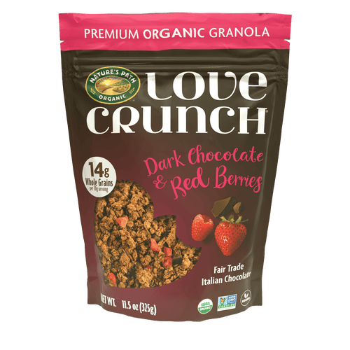 Love Crunch Organic Dark Chocolate & Red Berries Granola