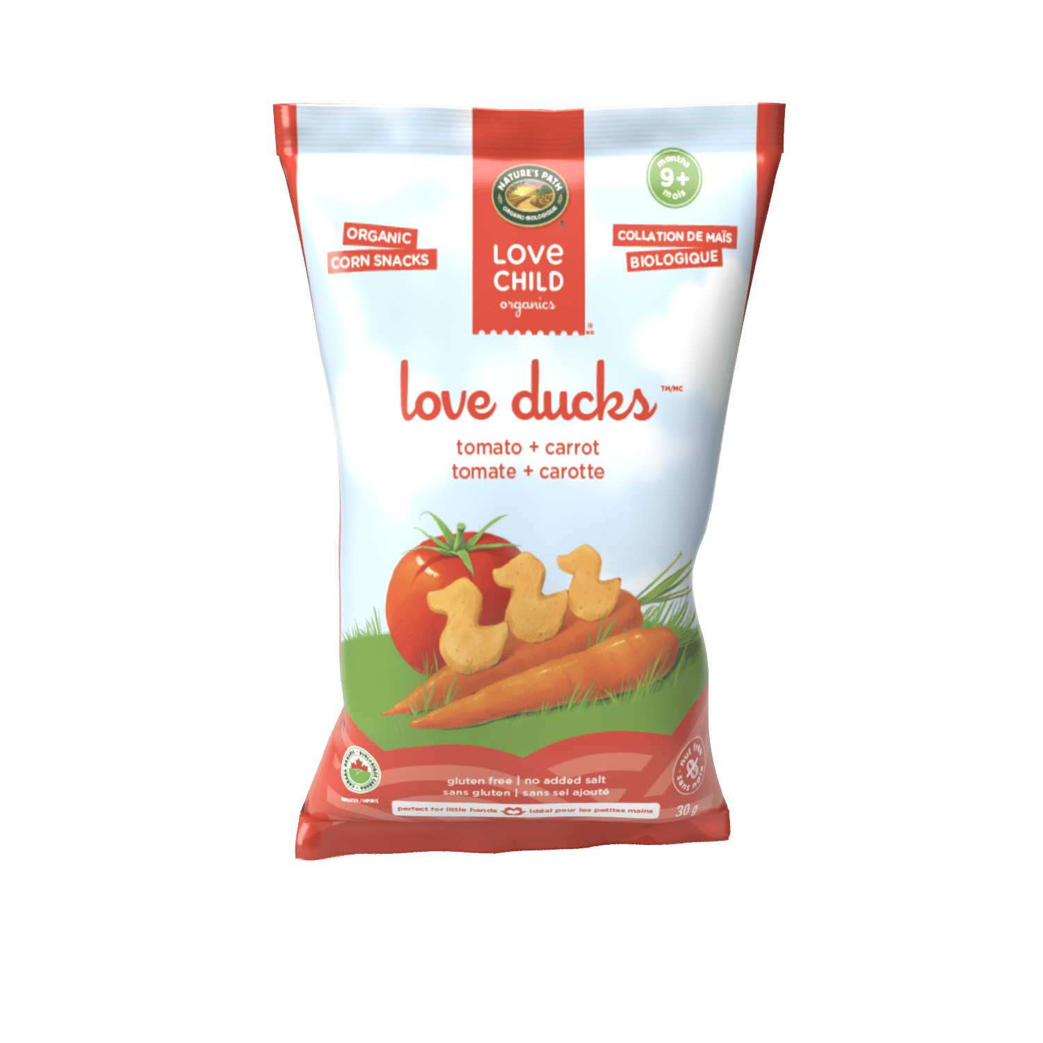Love Child Organics Love Ducks Tomato + Carrot Gluten Free