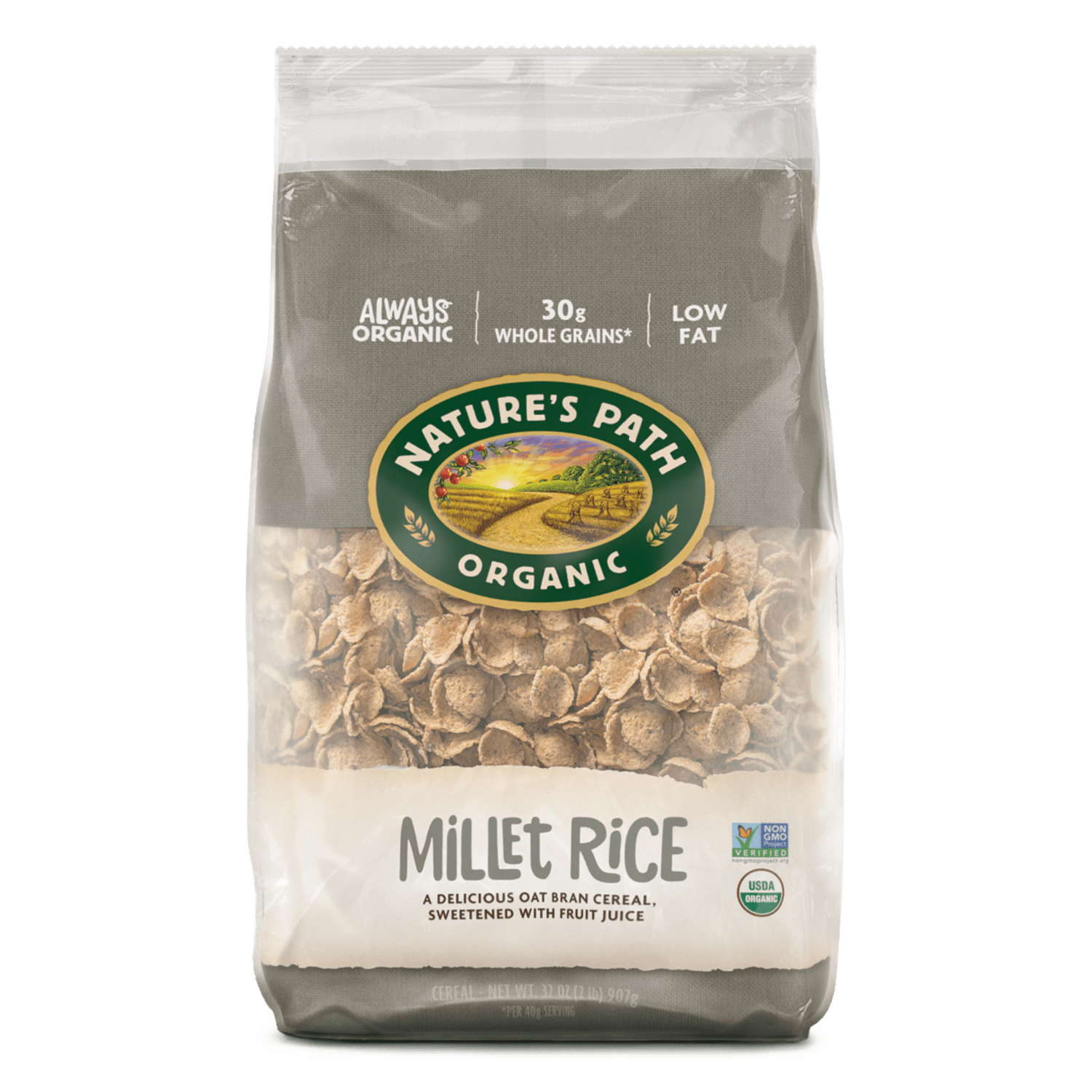 ☆millet☆ Millet Rice Flakes Cereal – Nature's Path