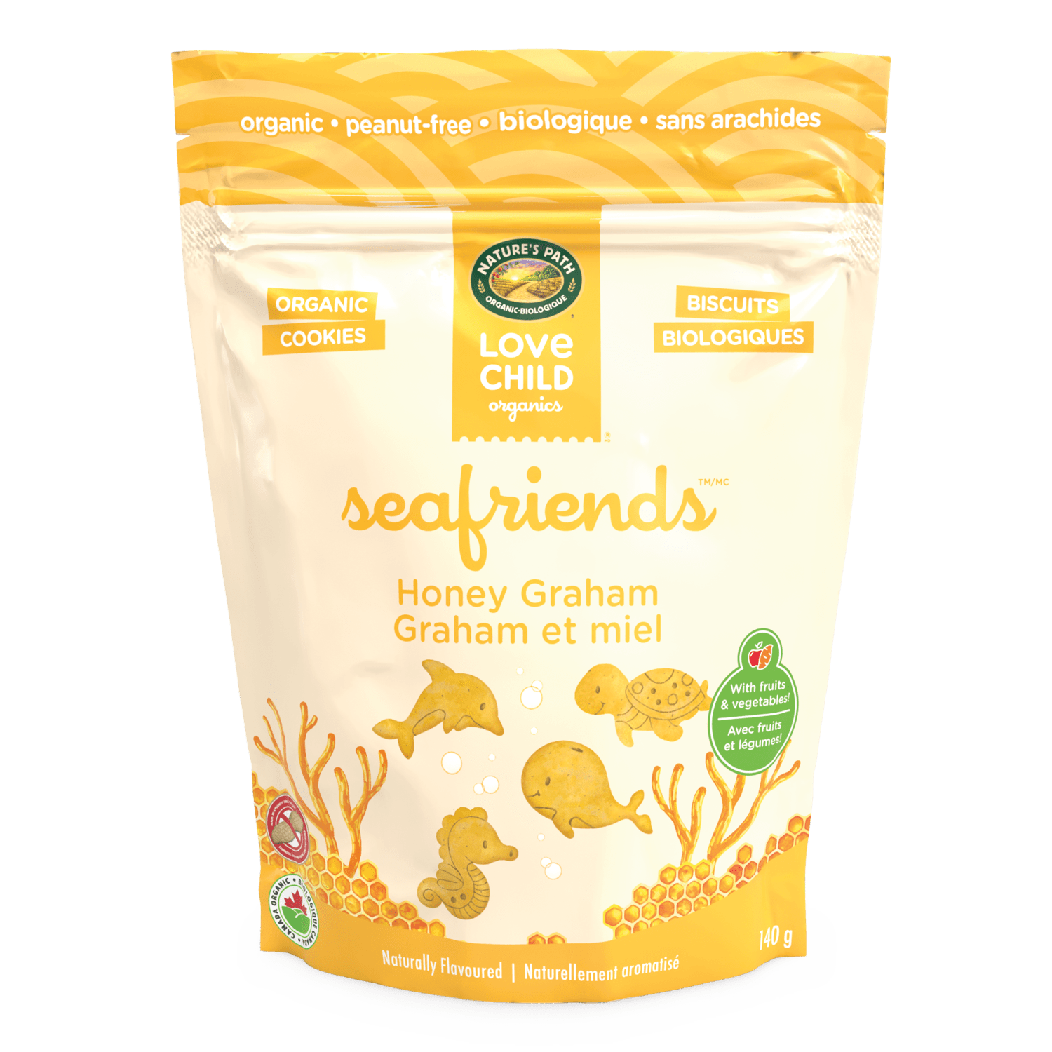 Sea Friends Honey Graham Cookies – Nature's Path