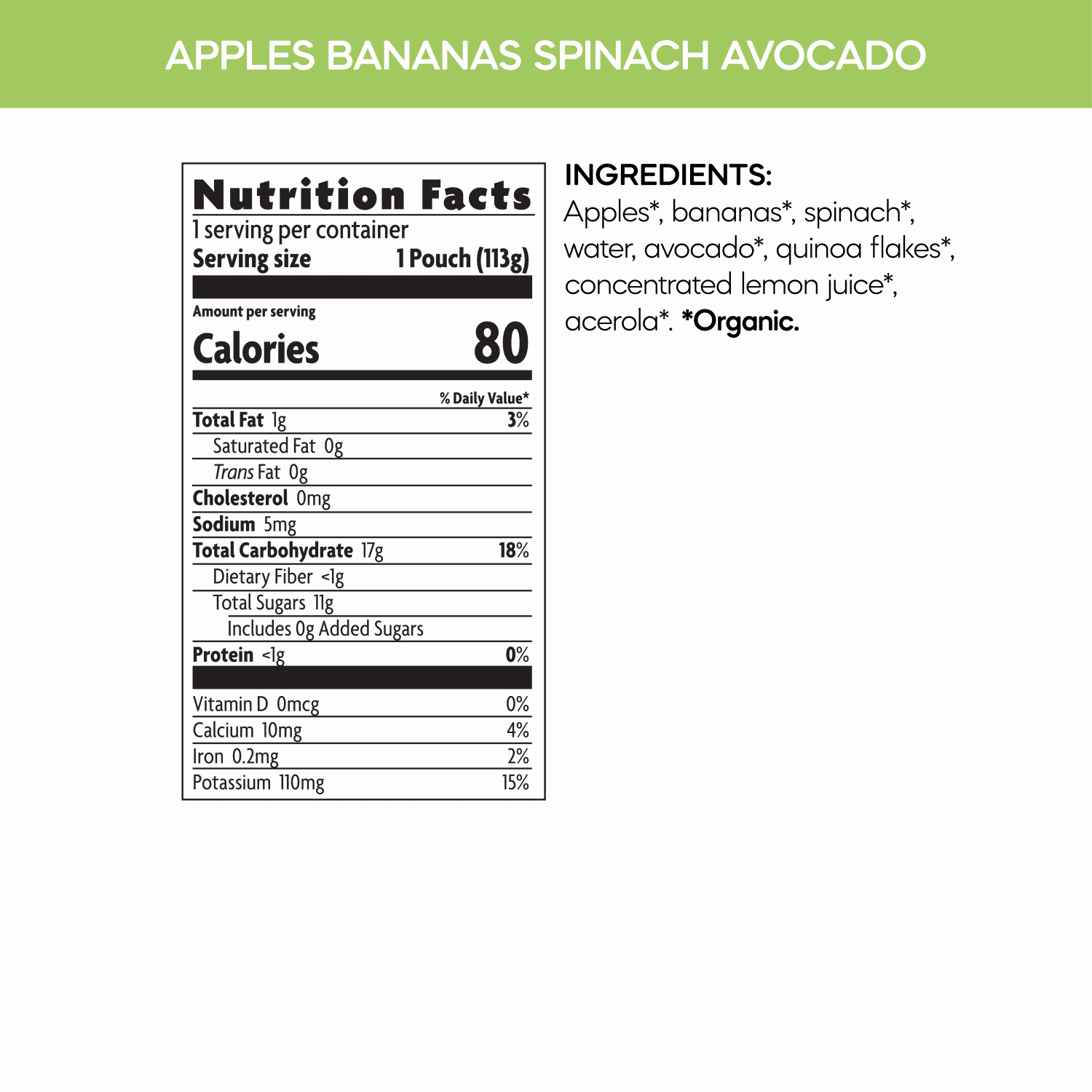 Superblends_Apples_Bananas_Spinach_plus_Avocado_Puree_058449252801-25280U