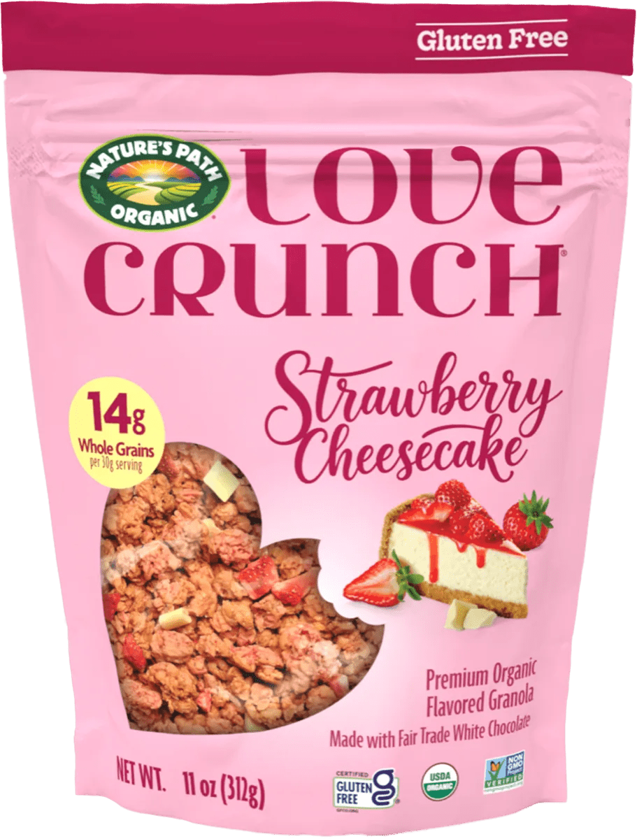 Love Crunch Strawberry Cheesecake granola