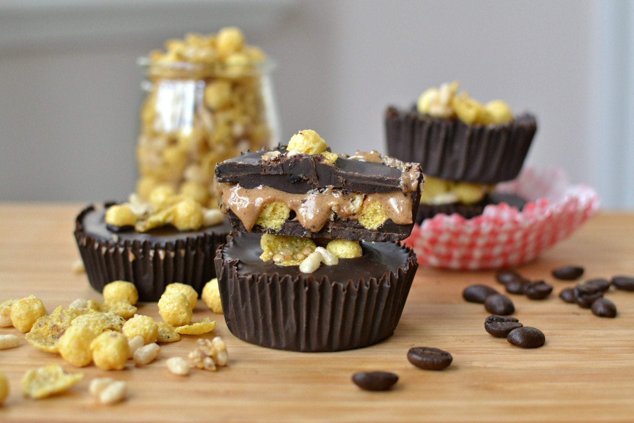 Vanilla Crunch Espresso Almond Butter Cups