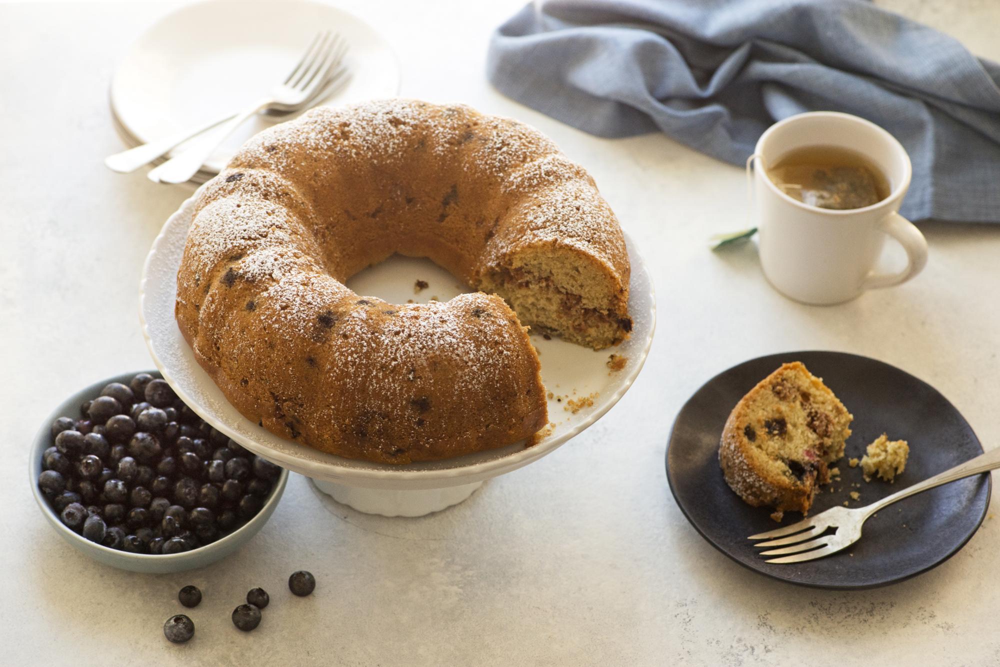 Blueberry Yogurt Breakfast Cake