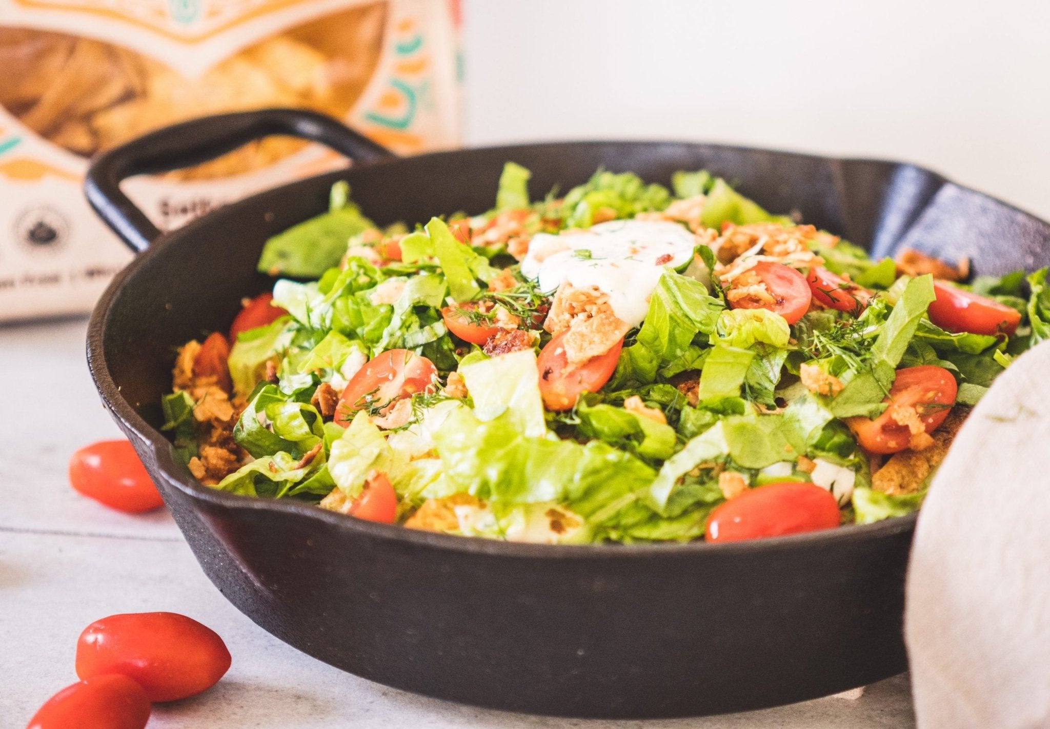 BLT Breakfast Nachos