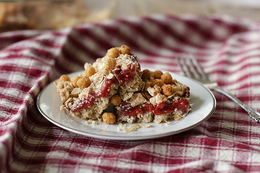 Cereal Topped Jam Bars