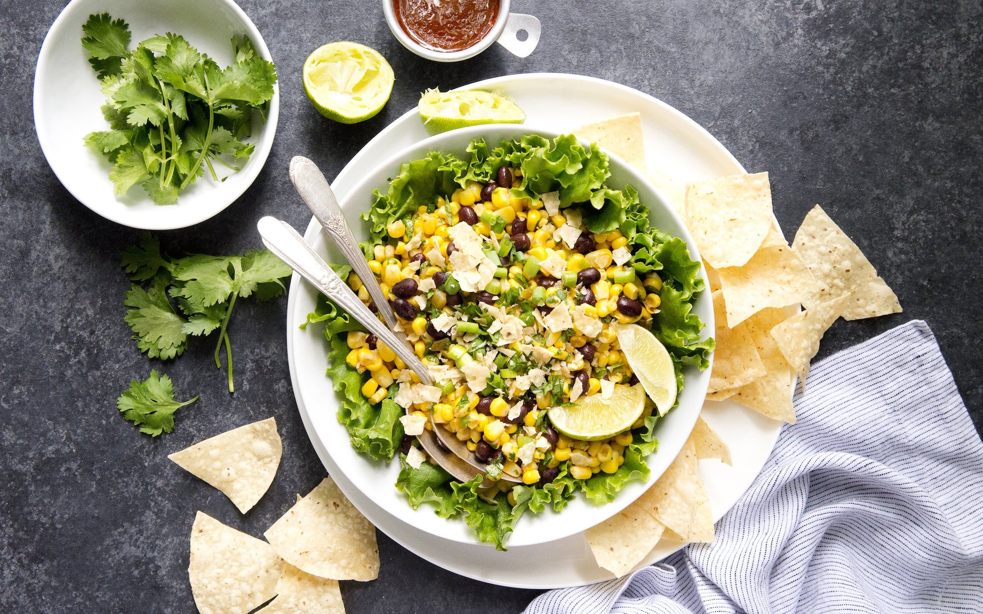 Chili Lime Corn Salad