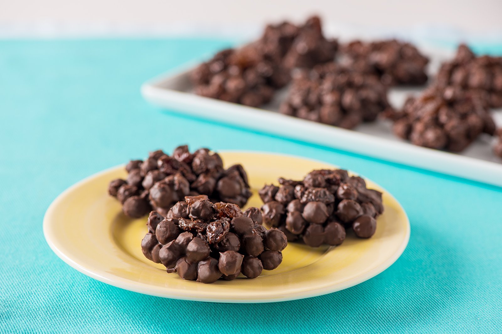 No Bake Cookie Clusters