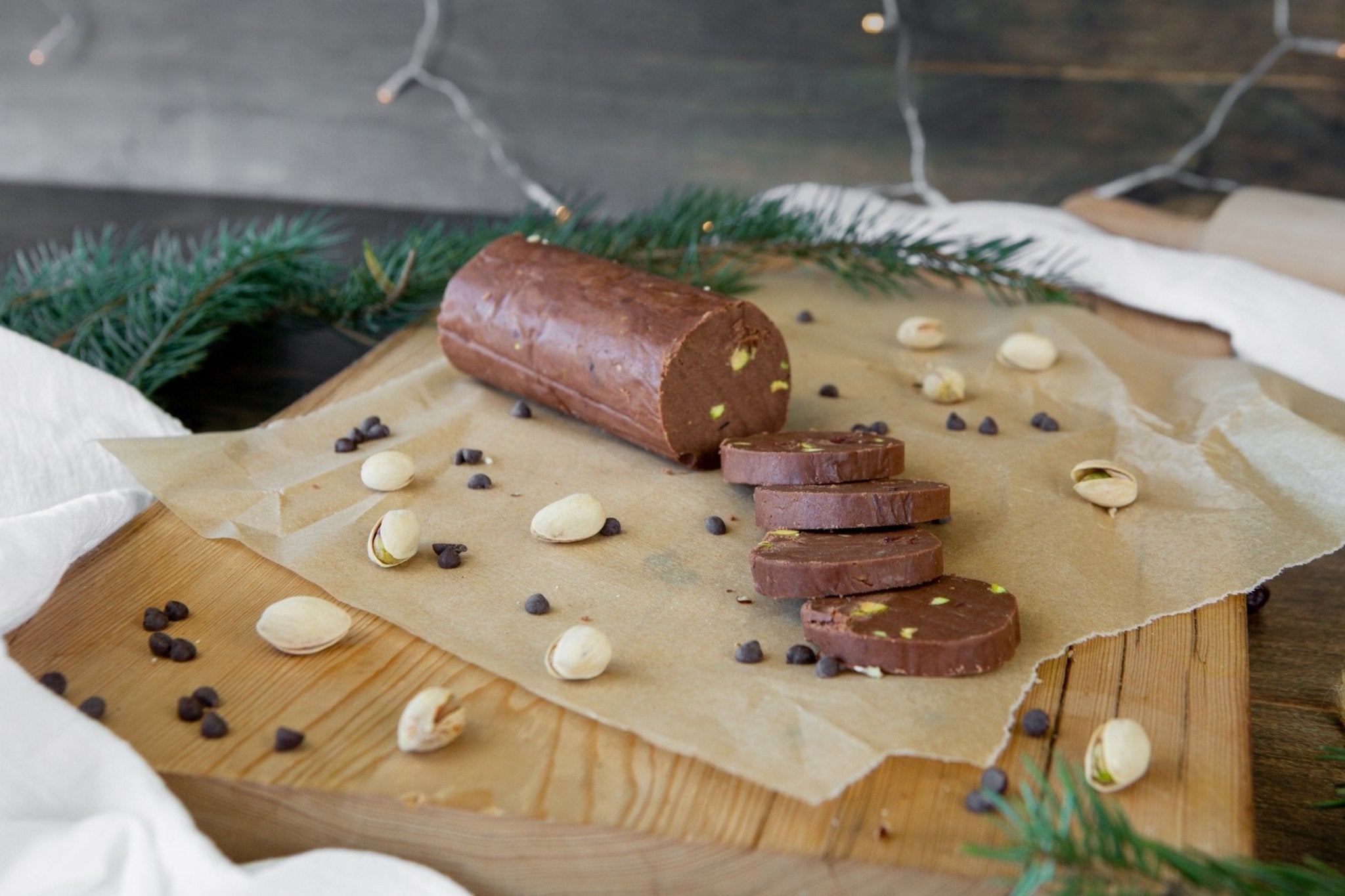 Chocolate Cranberry Pistachio Cookies