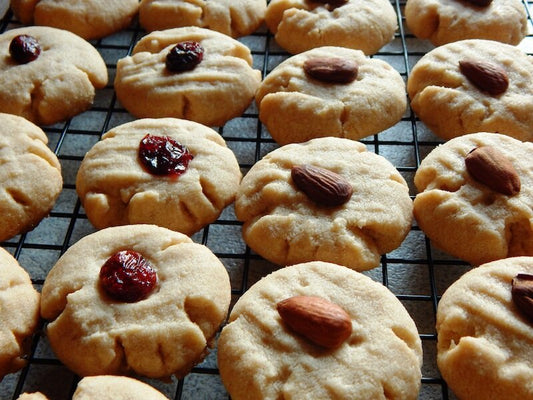 Whole Wheat Shortbread Cookies