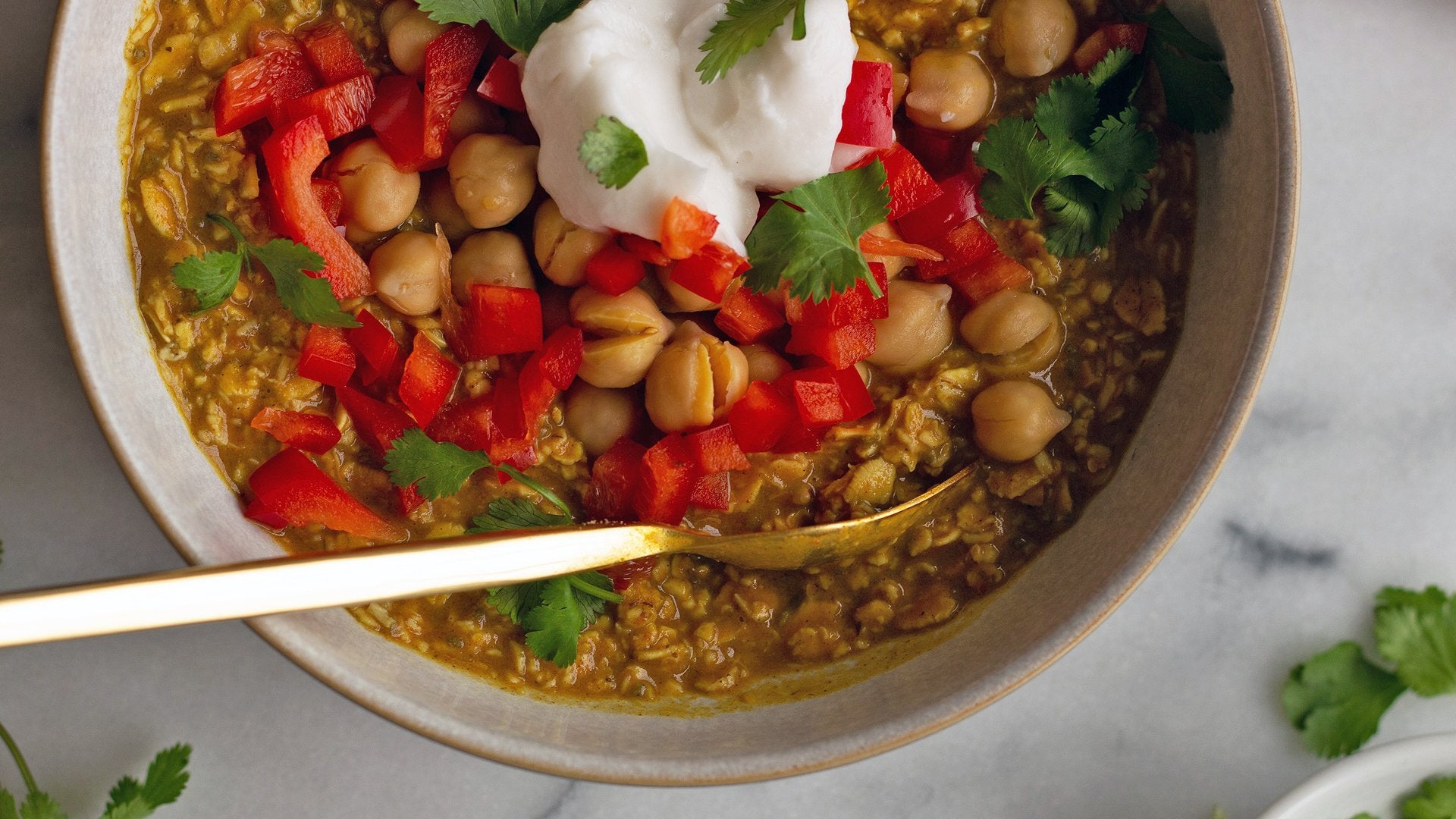 Warming Curried Oatmeal