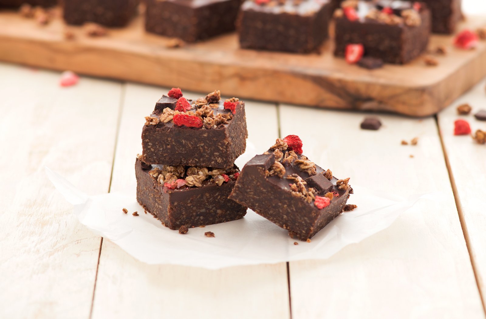 Decadent No Bake Brownies