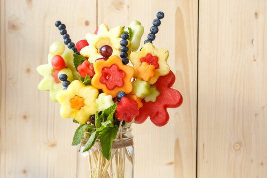 Healthy Fruit Bouquets for Kids