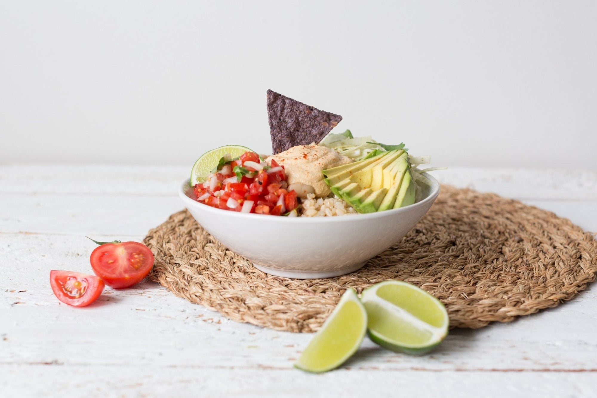 Fully Loaded Burrito Bowl with Chipotle Aioli