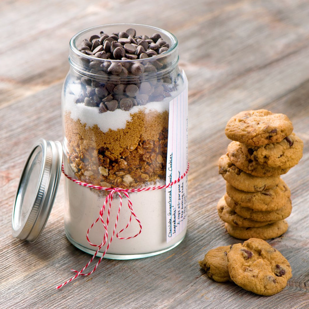 Holiday Crunch Cookies - In a Jar