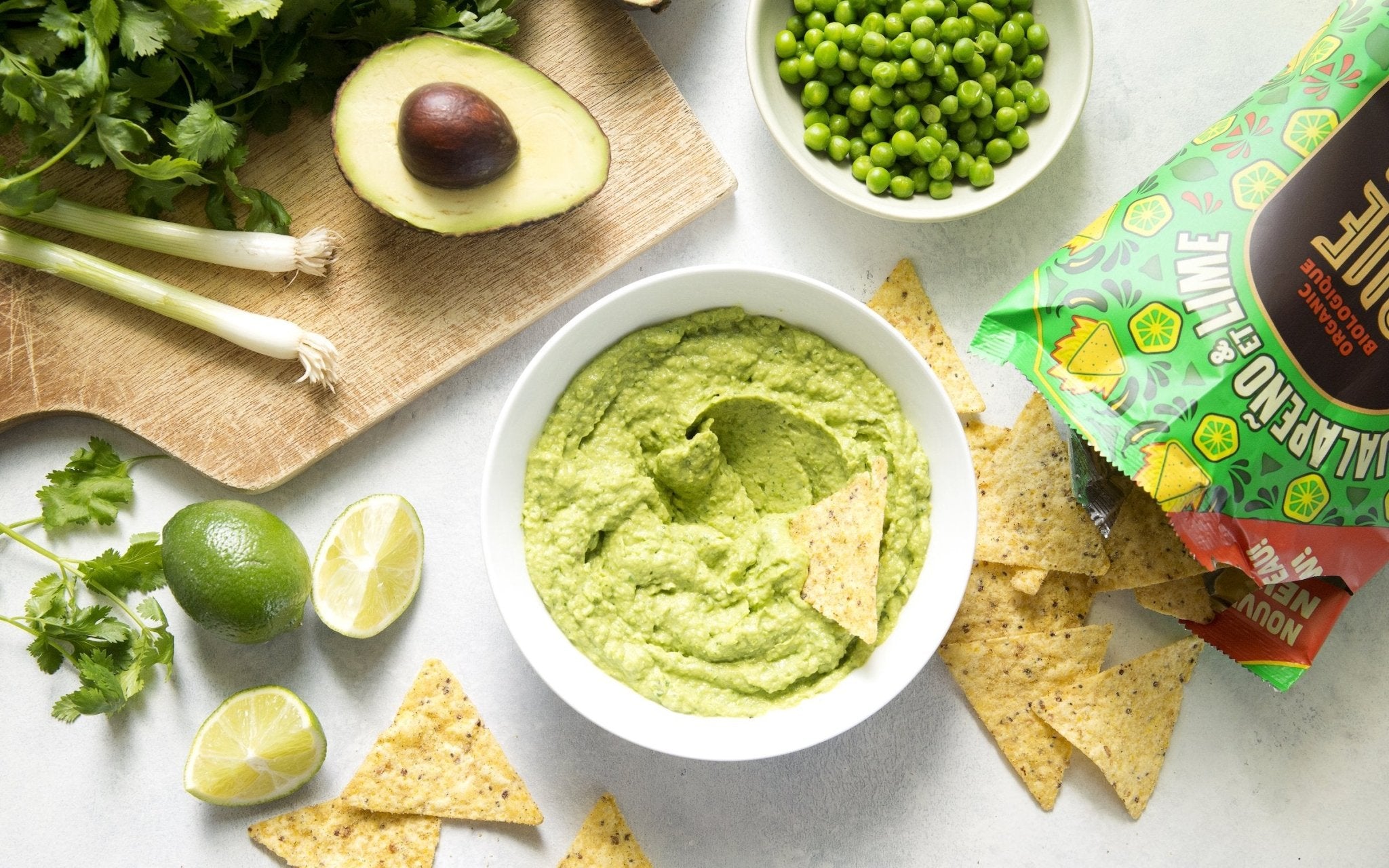 Green Pea Guacamole