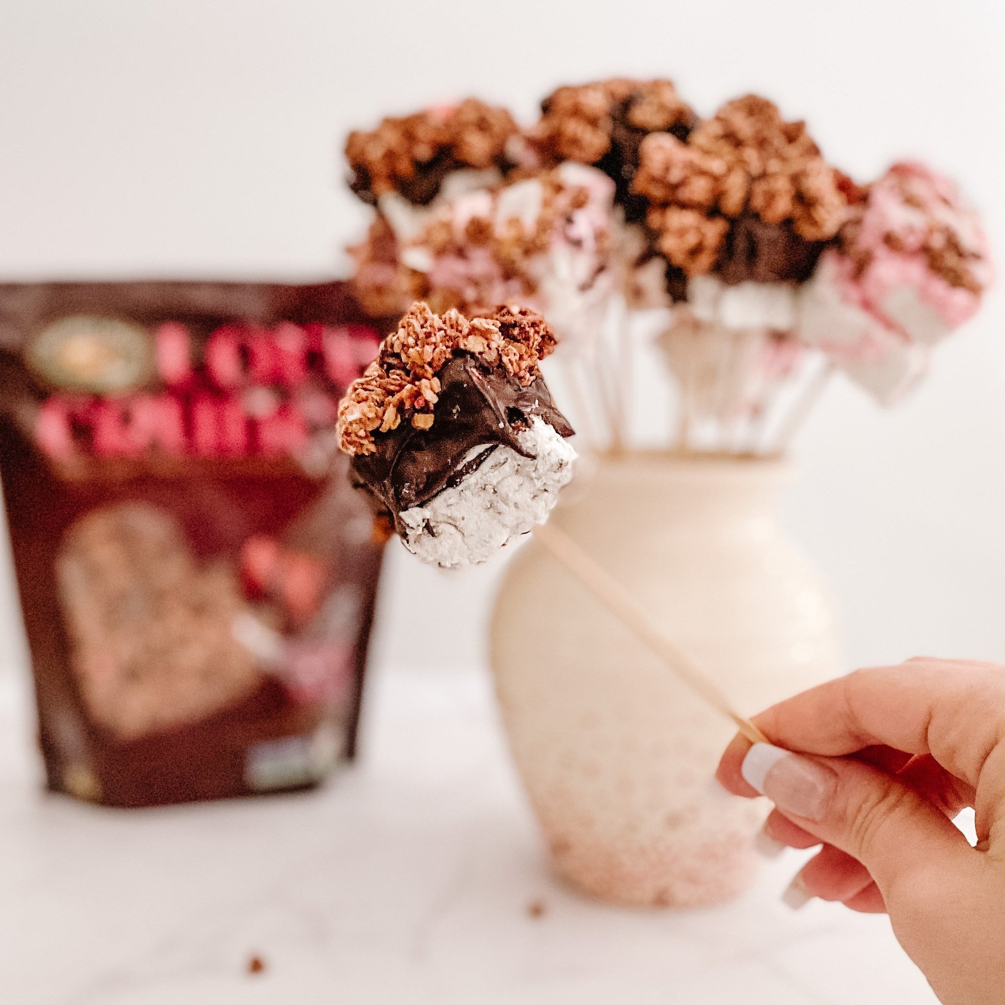 Love Crunch Vegan Mallow Bouquet Recipe