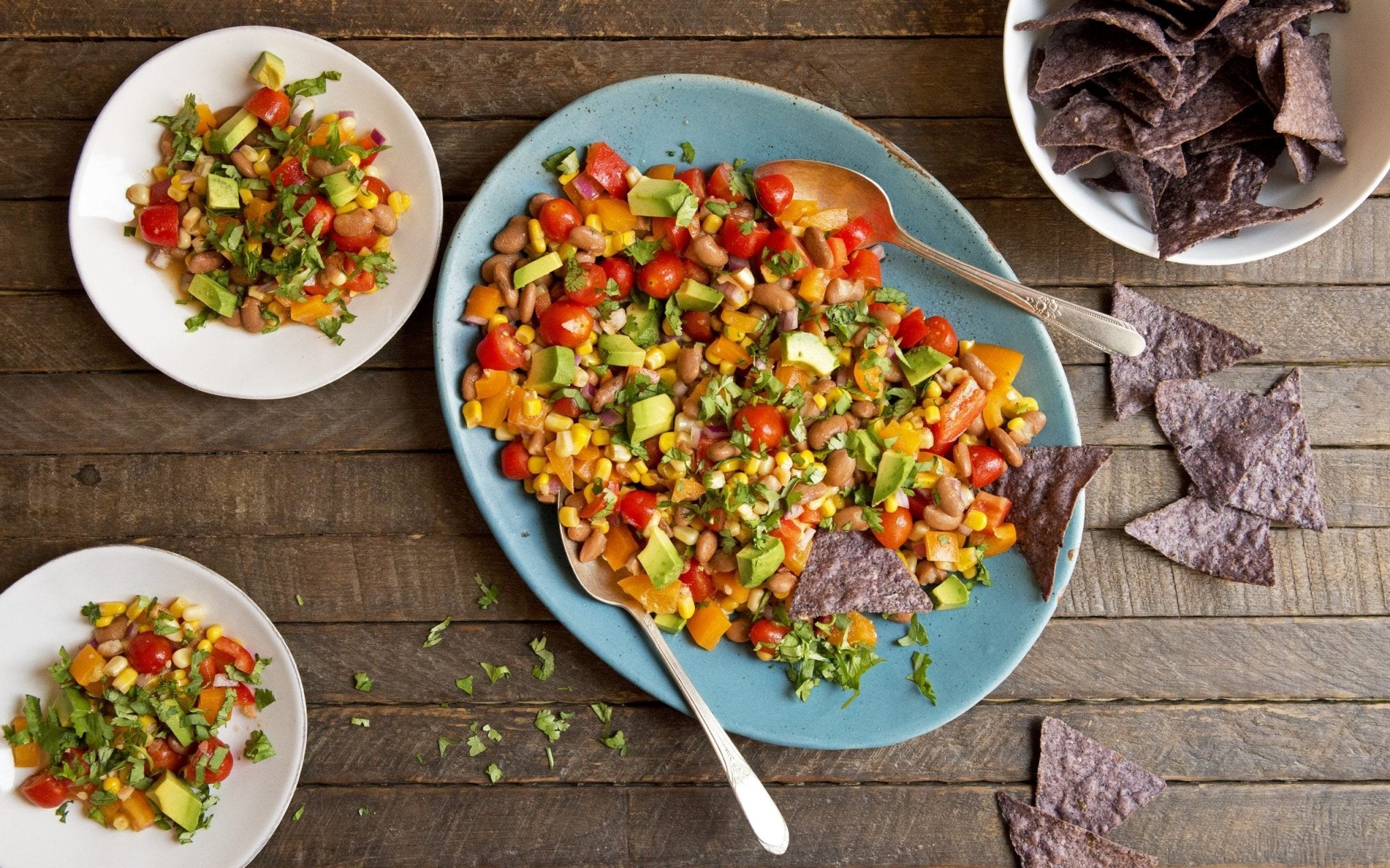 Pinto Bean Salsa Salad