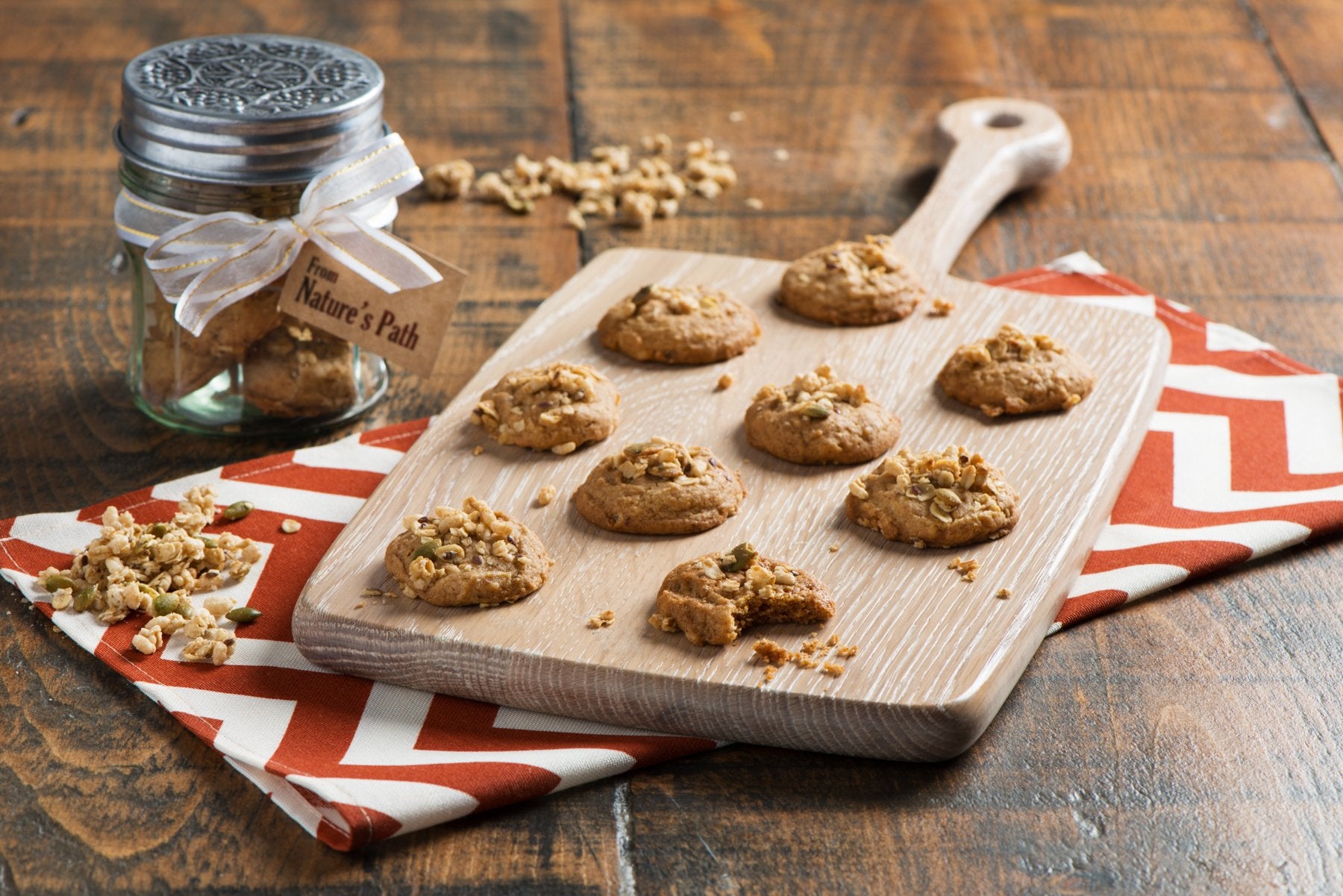 Pumpkin Spice Honey Cookies