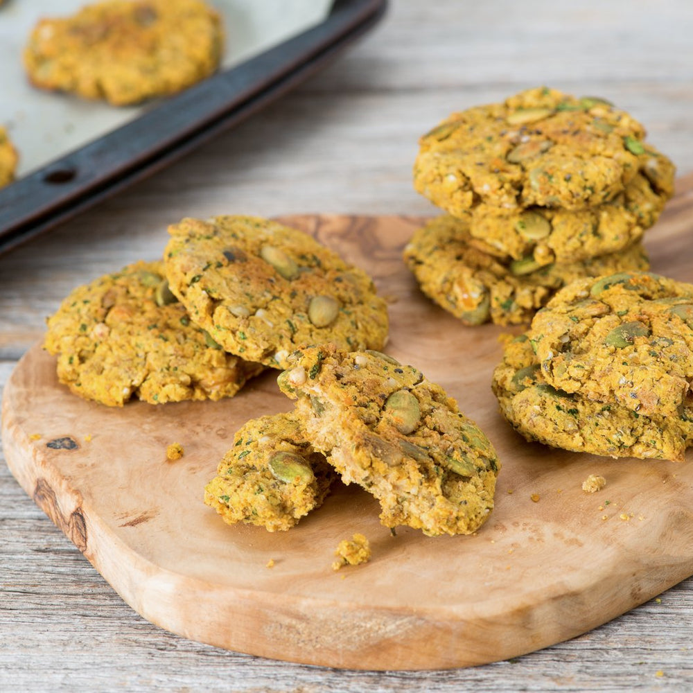 Pumpkin and Chickpea Fritters