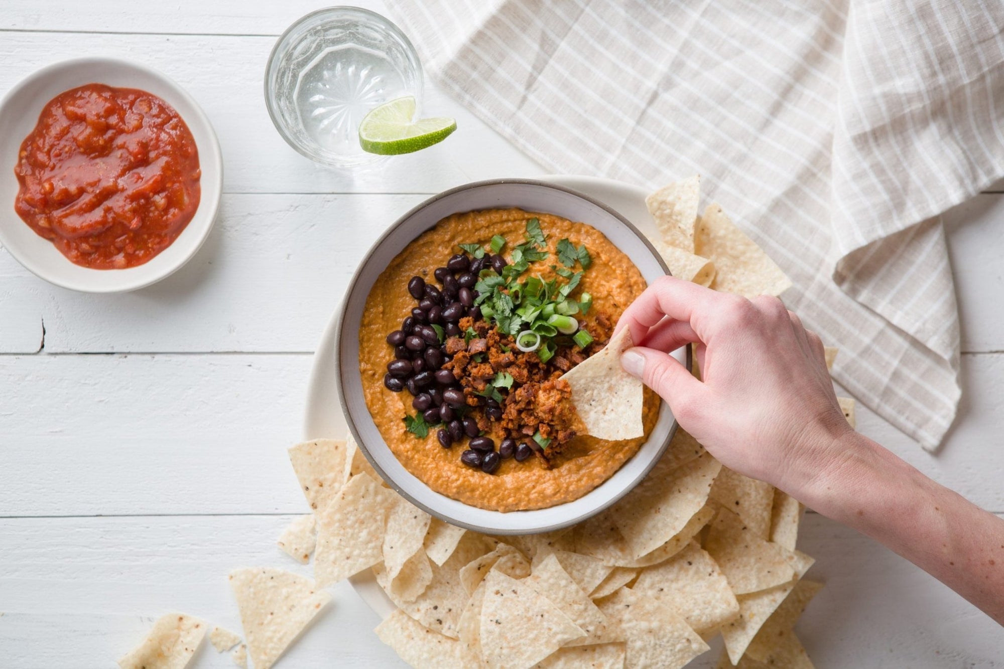 Spicy Vegan Butternut Queso