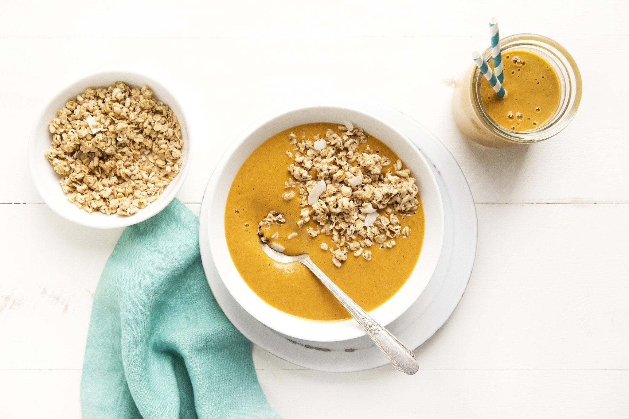 Sweet Potato Spice Smoothie Bowl