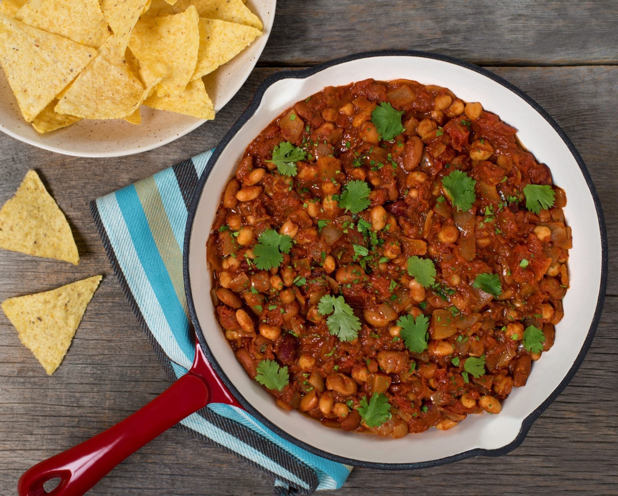 Three Bean Chilli Skillet