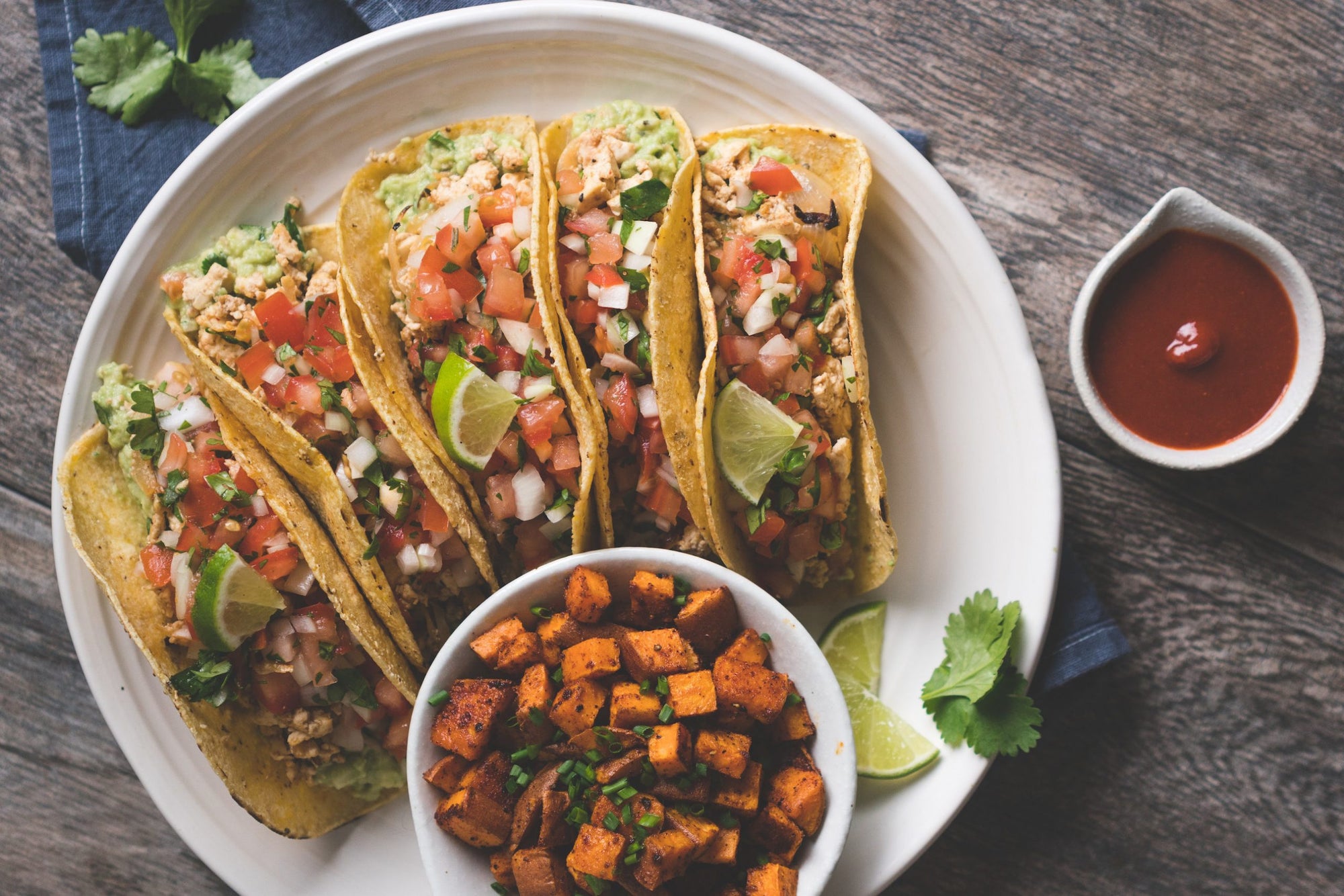 Tofu Scramble Breakfast Tacos