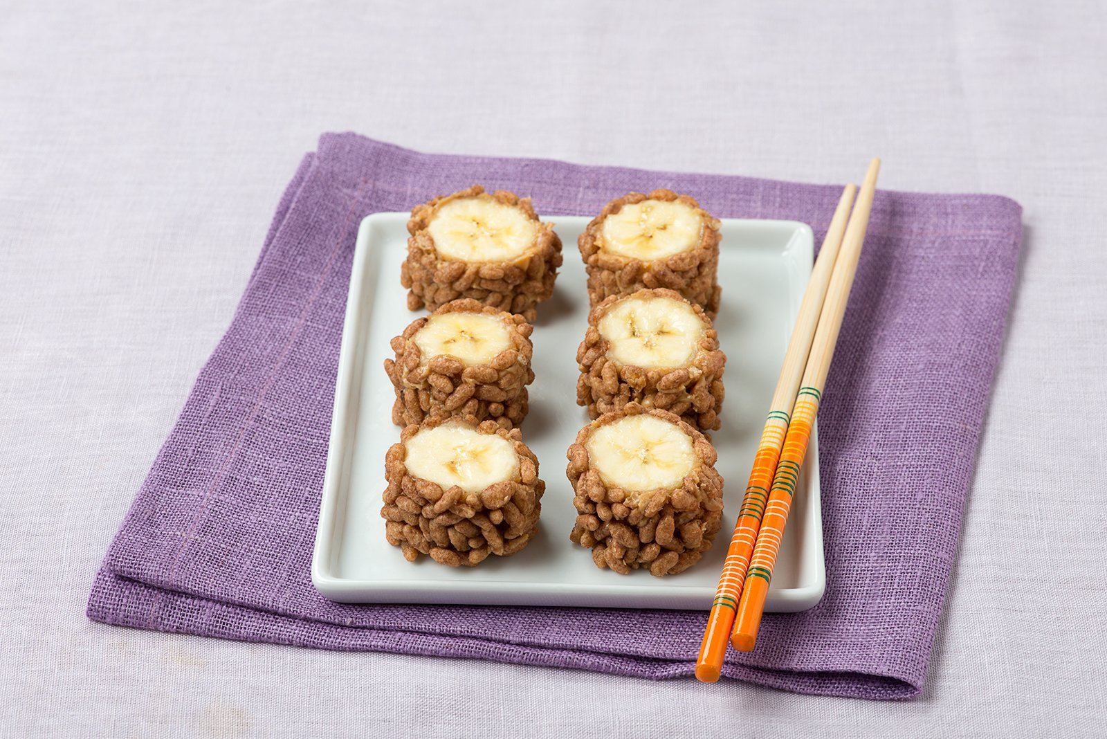 Peanut Butter and Banana Sushi