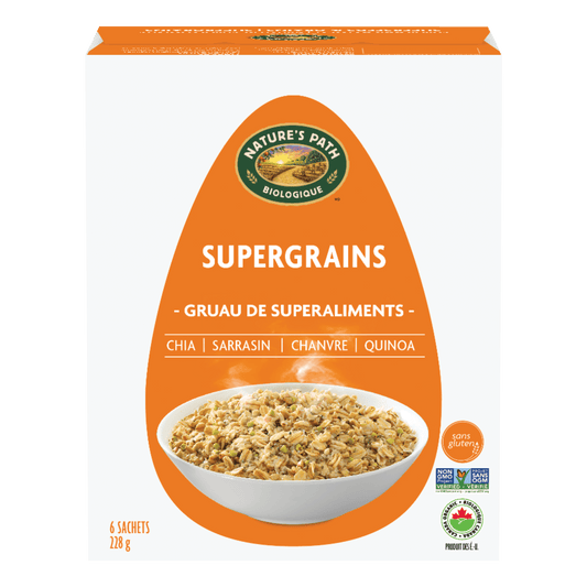SuperSeeds & Grains Superfood Oatmeal, 228 g Boîte