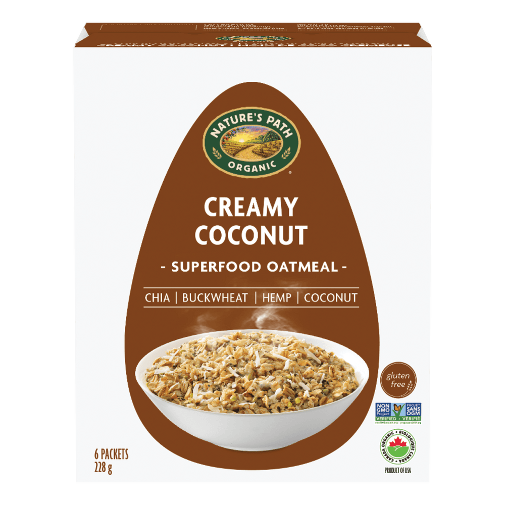 Creamy Coconut Superfood Oatmeal