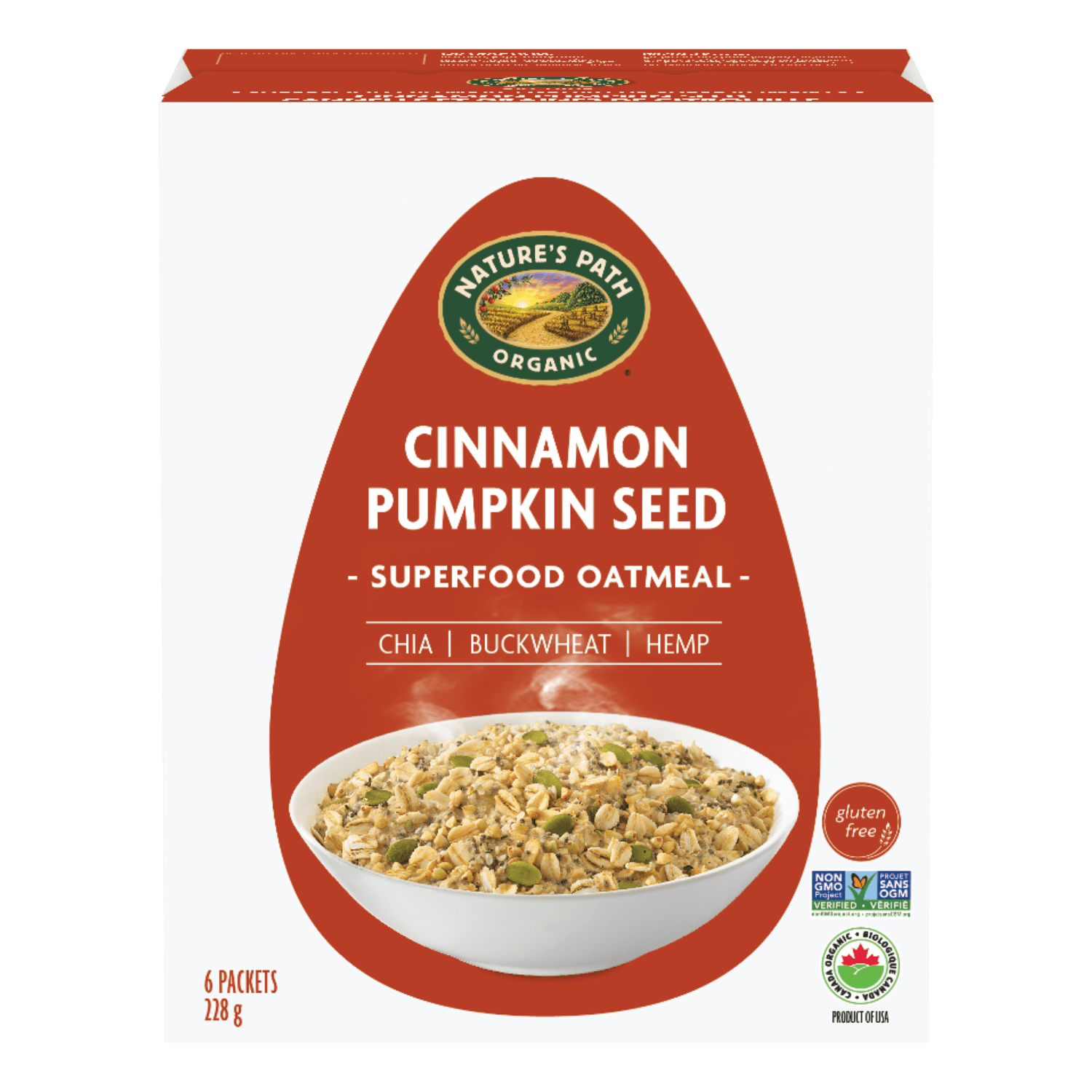 Cinnamon Pumpkin Seed Superfood Forne, 228 g Boîte