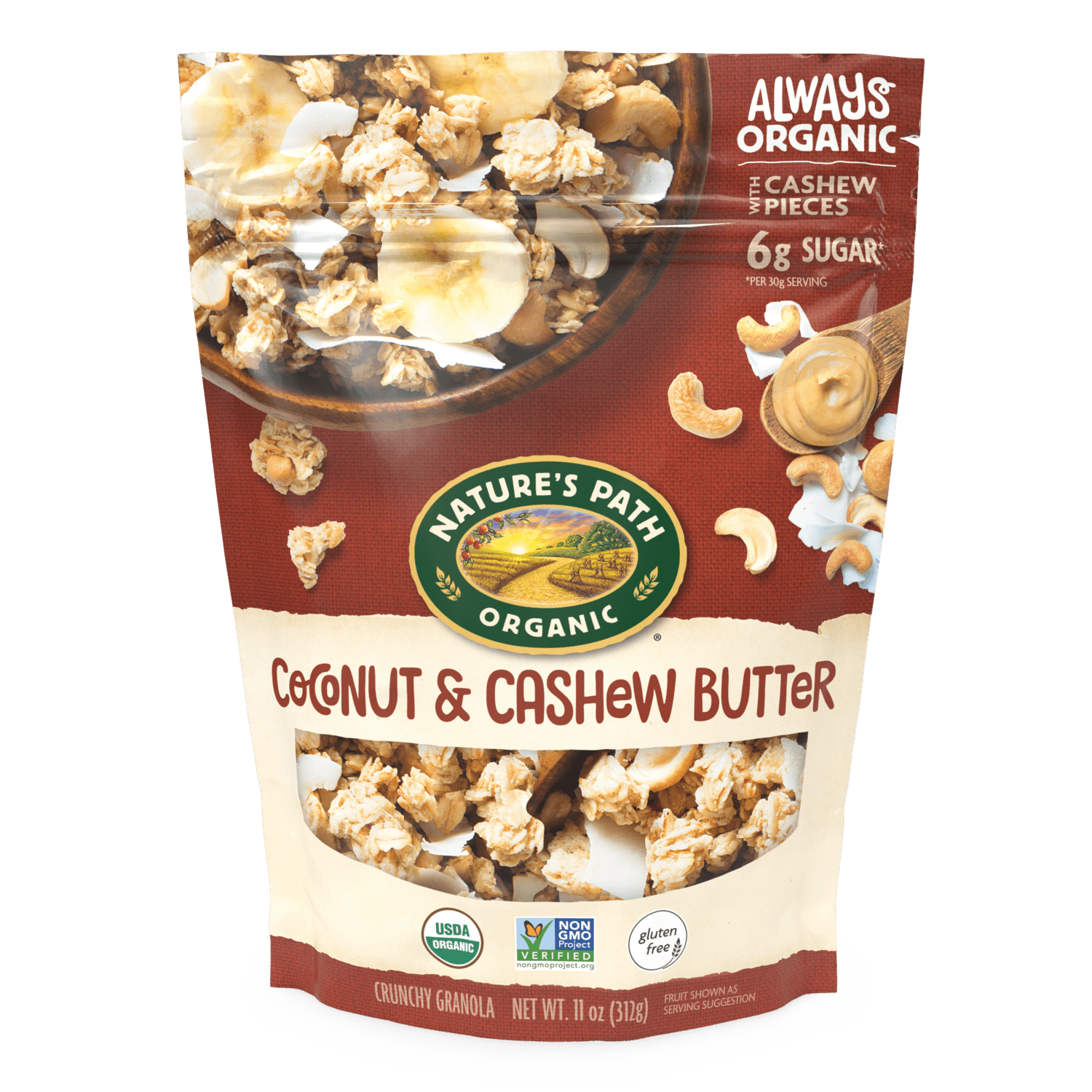 Coconut & Cashew Butter Granola