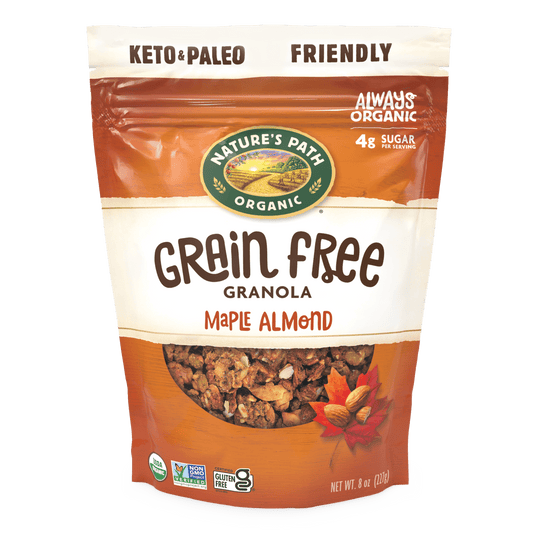 Maple Almond Grain Free Granola, 8 oz Pouch