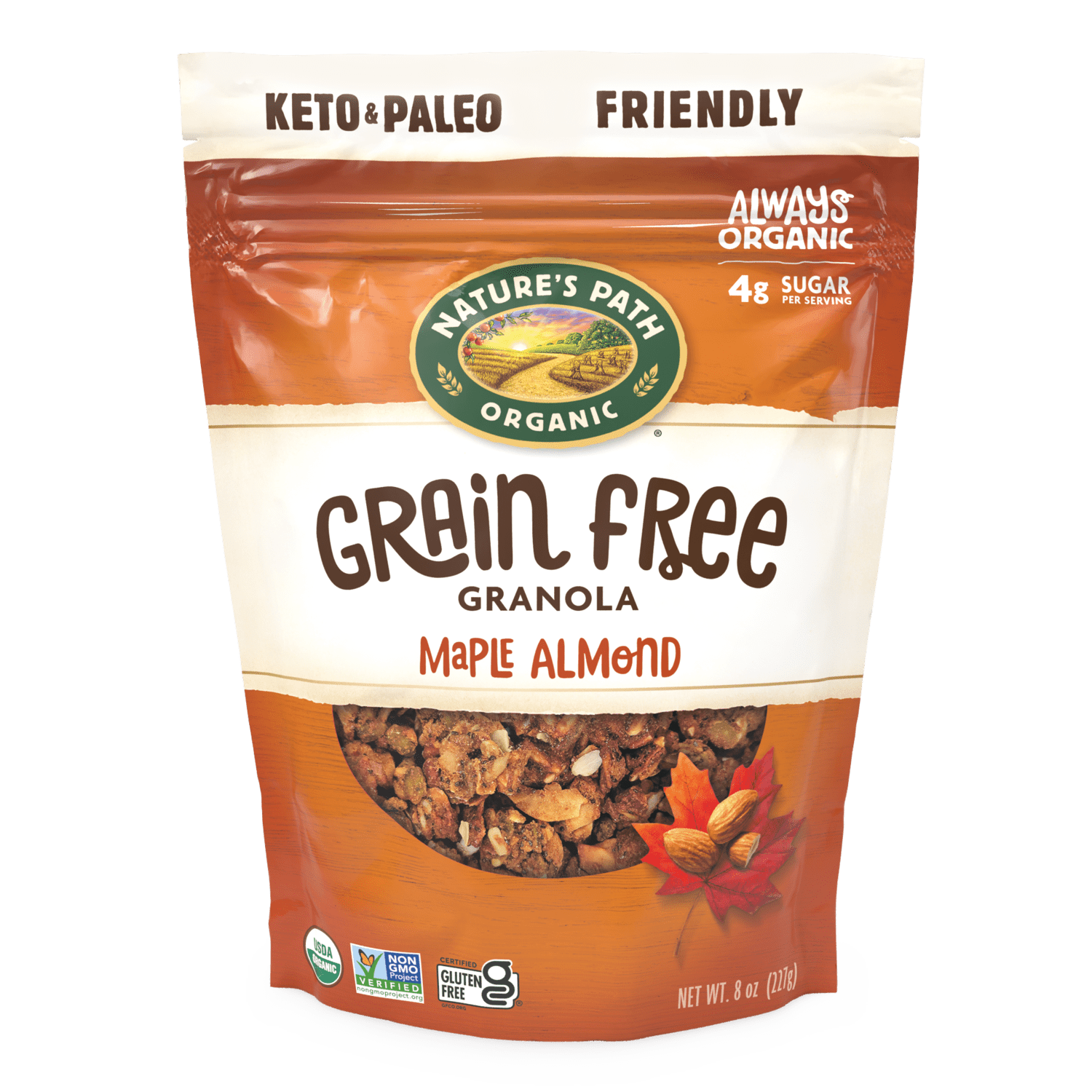 Maple Almond Grain Free Granola