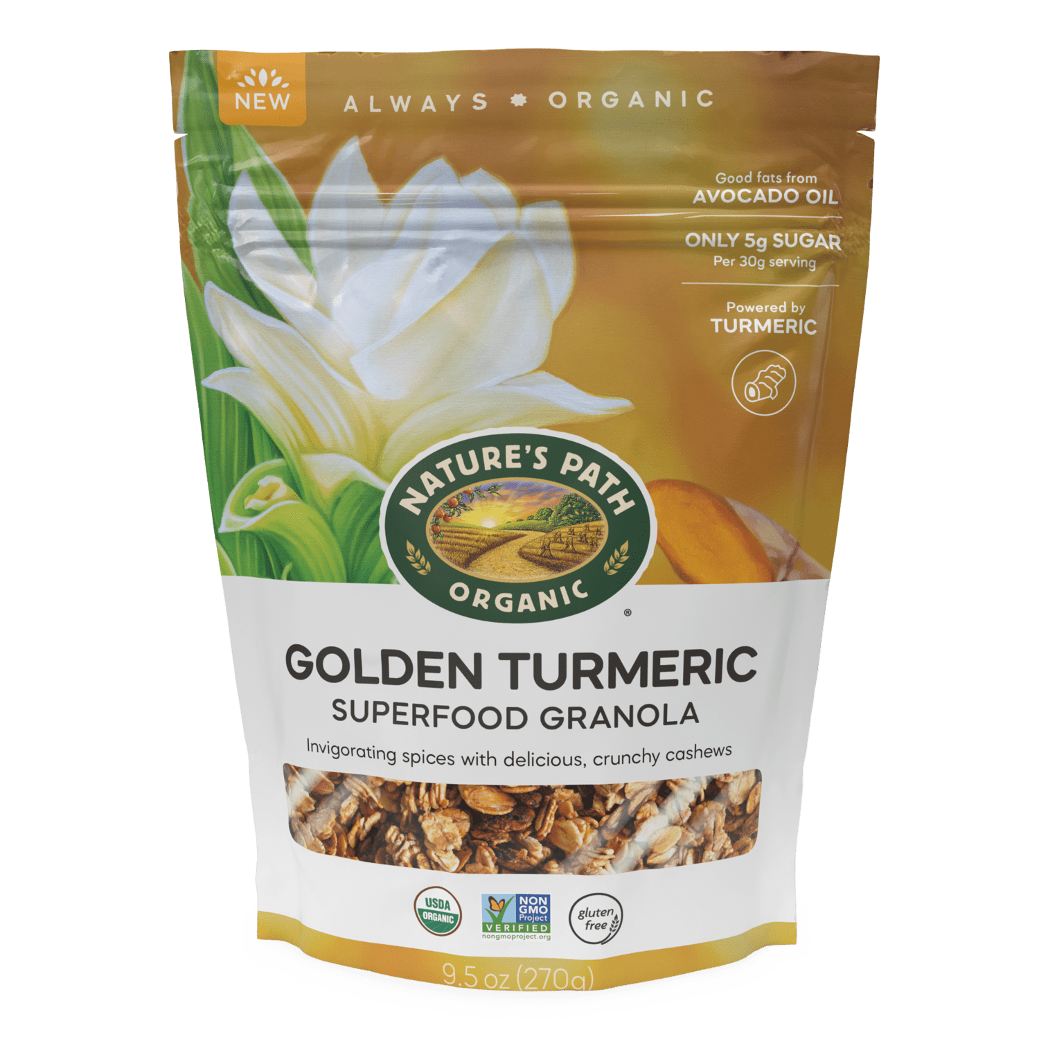 Golden Turmeric Superfood Granola